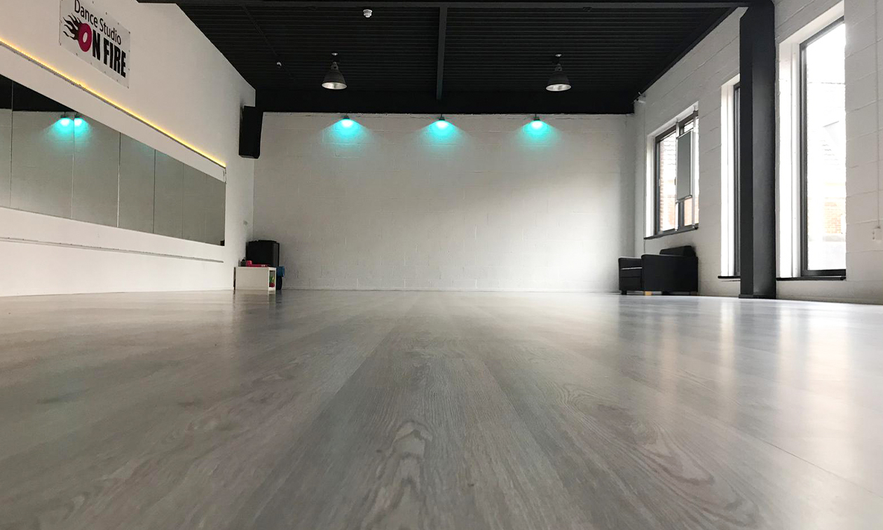 Dance Studio On Fire
