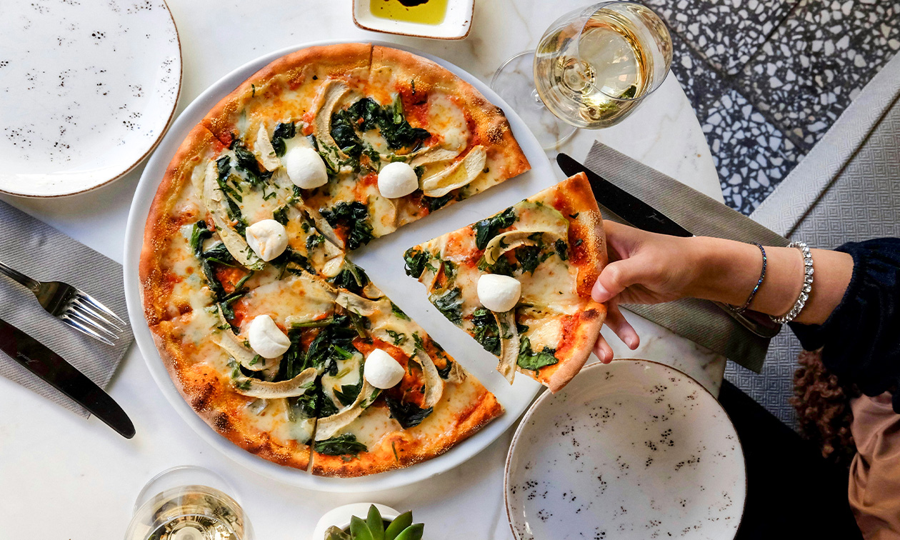 Sister's Pizzeria Food and Drink