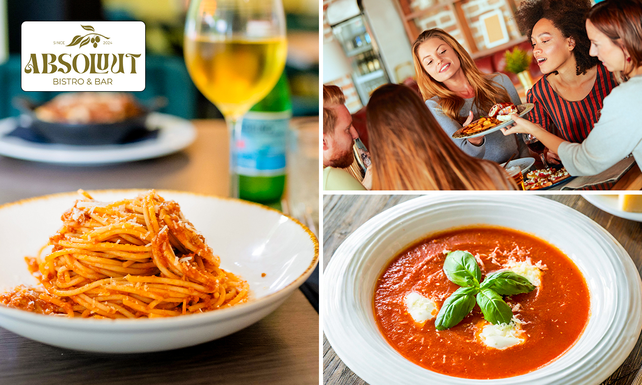 All-You-Can-Eat lunch bij Absoluut Bistro & Bar