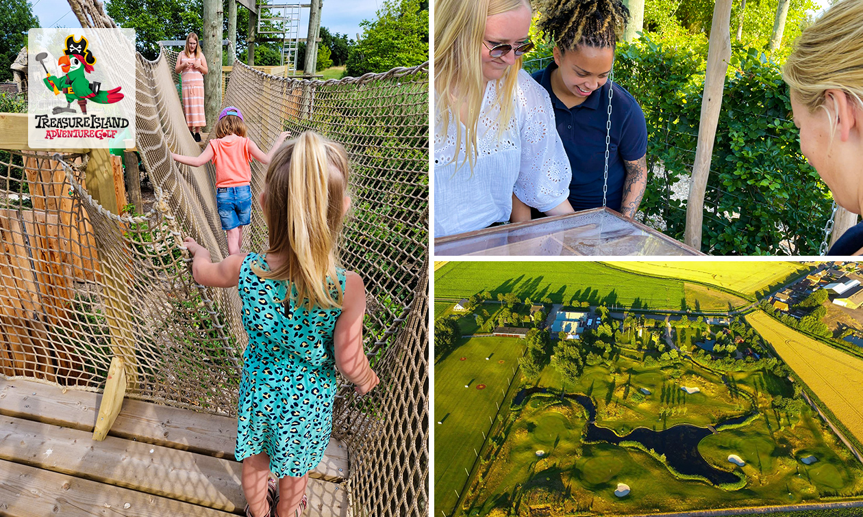 Adventure doolhof (1 tot 1,5 uur) bij Akkermans Leisure & Golf