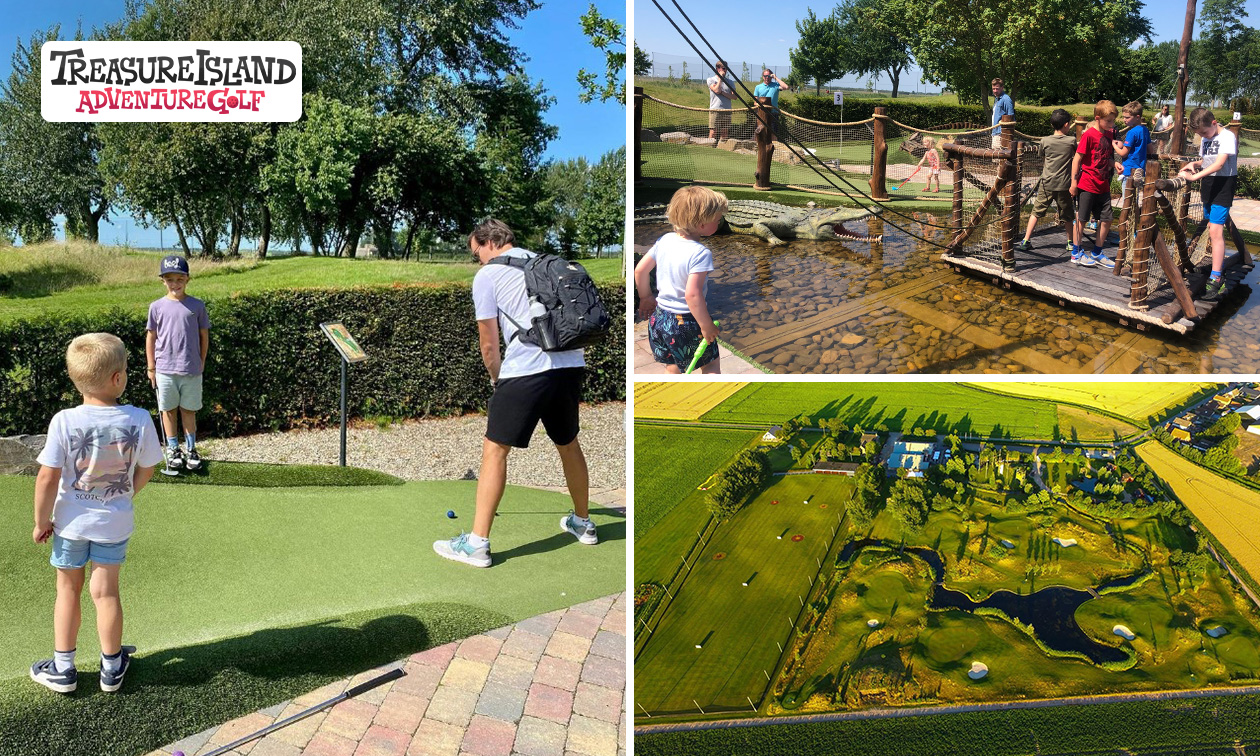 15-holes Adventure Golf bij Akkermans Leisure & Golf