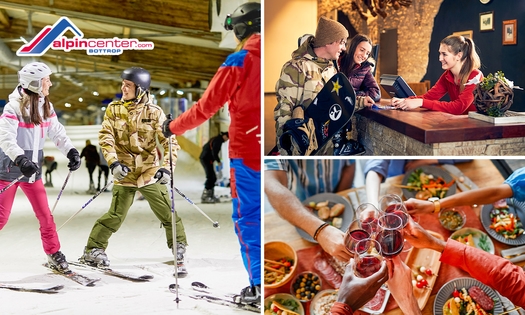 Skiplezier + All-You-Can-Eat & Drink bij Alpincenter Bottrop