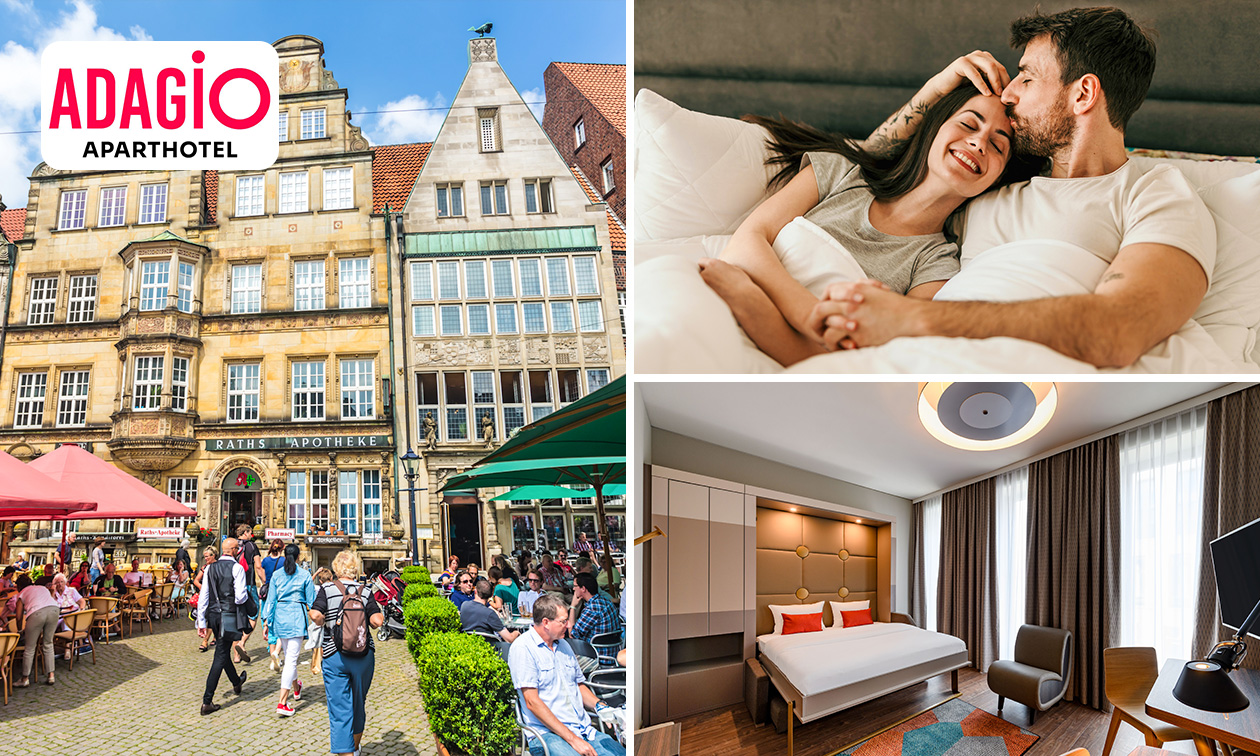 2 nuits pour 2 + petit-déjeuner + verre de bienvenue à Brême