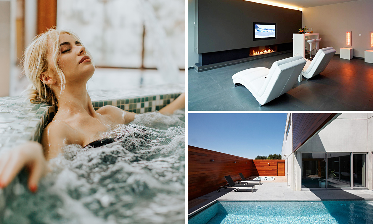 Wellnessarangement ochtend (2 uur) evt. met buitenzwembad