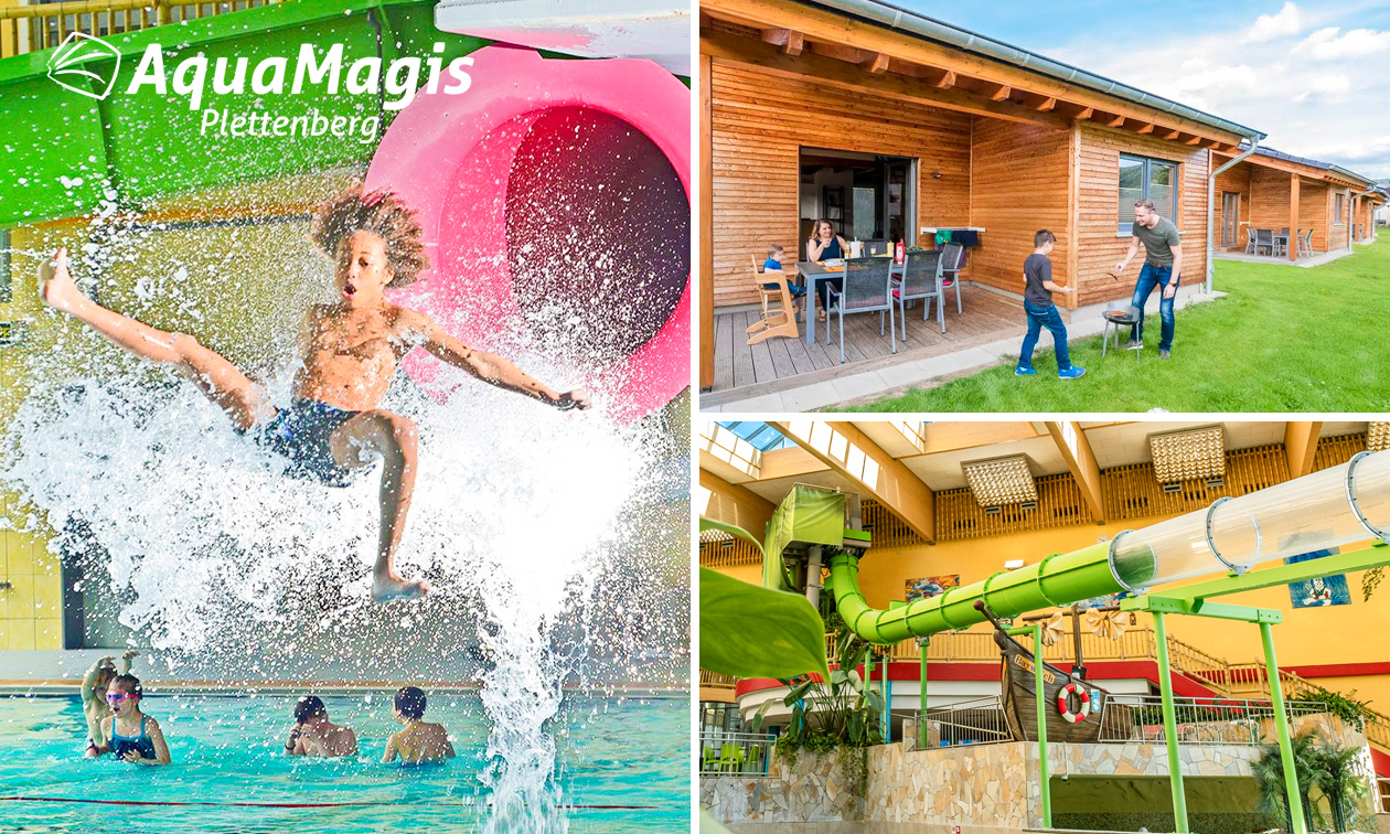 Nuit pour 4 personnes + entrée au parc aquatique AquaMagis