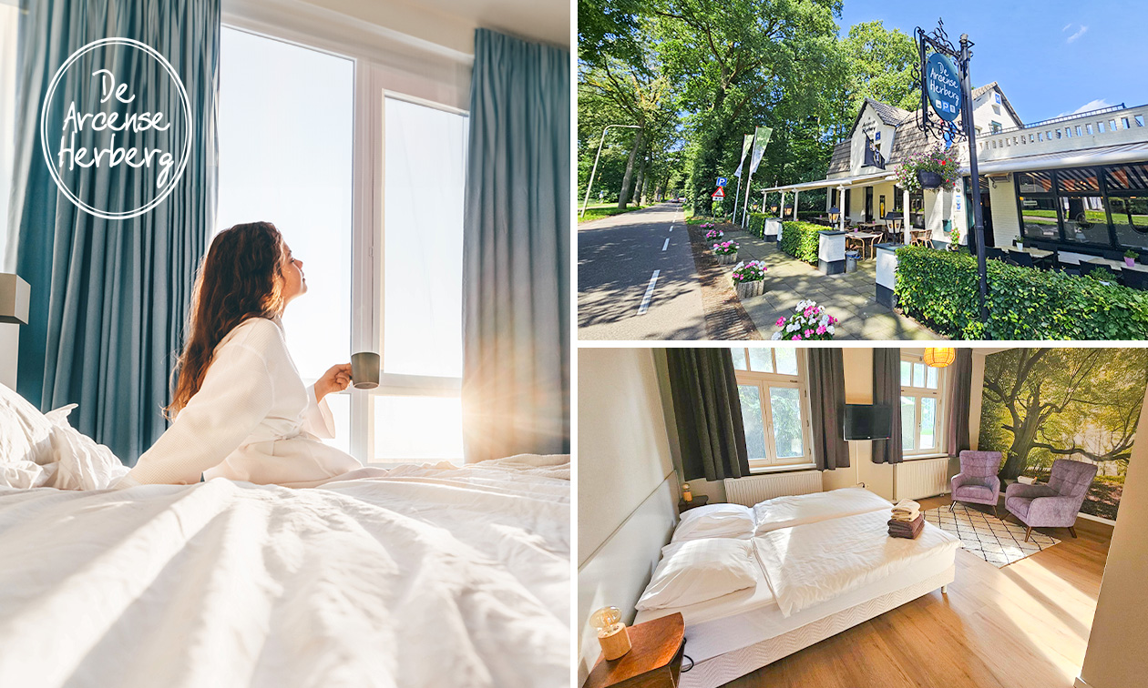 Nuit(s) pour 2 + petit-déjeuner + verre de bienvenue + évtl. dîner en 2 services à Arcen