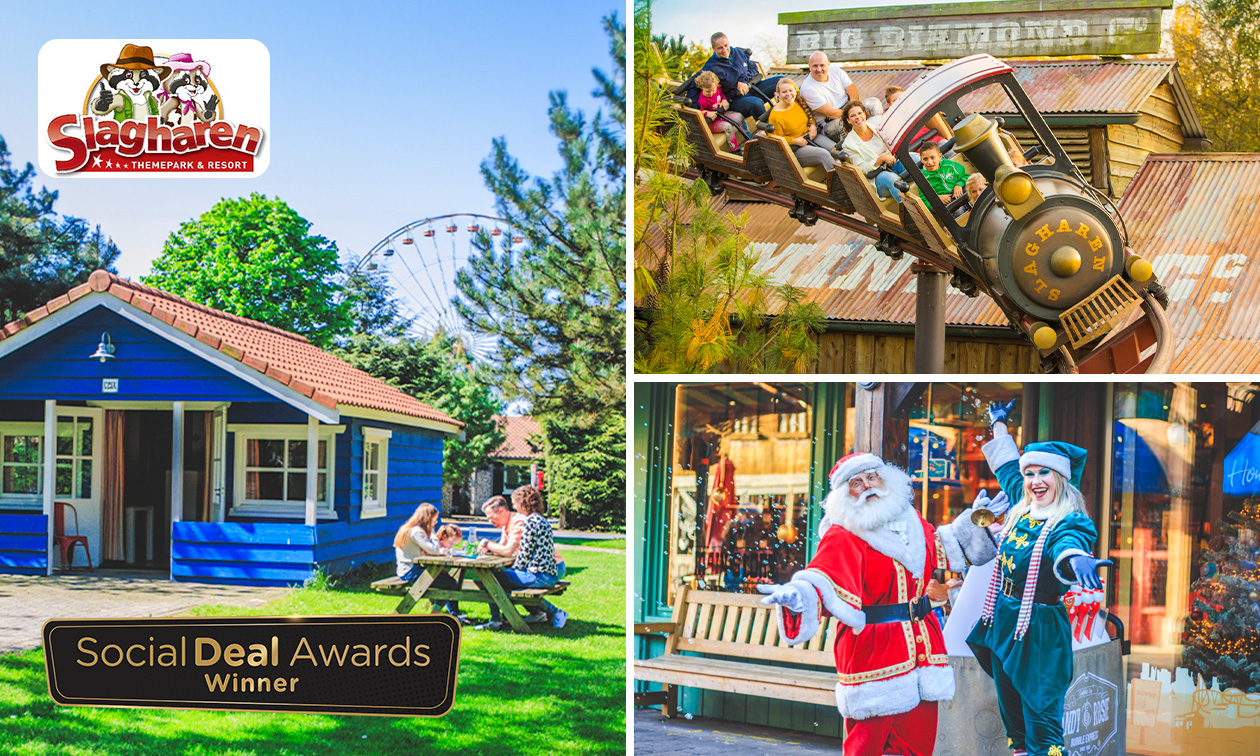 2, 3 ou 4 nuits pour 2 à 6 pers. + entrée au Winter Slagharen et au parc aquatique Aqua Mexicana