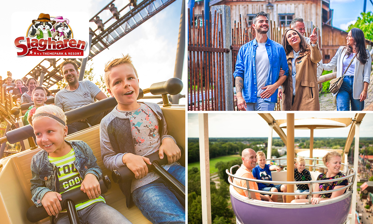 Accès illimité au parc d'attractions Slagharen