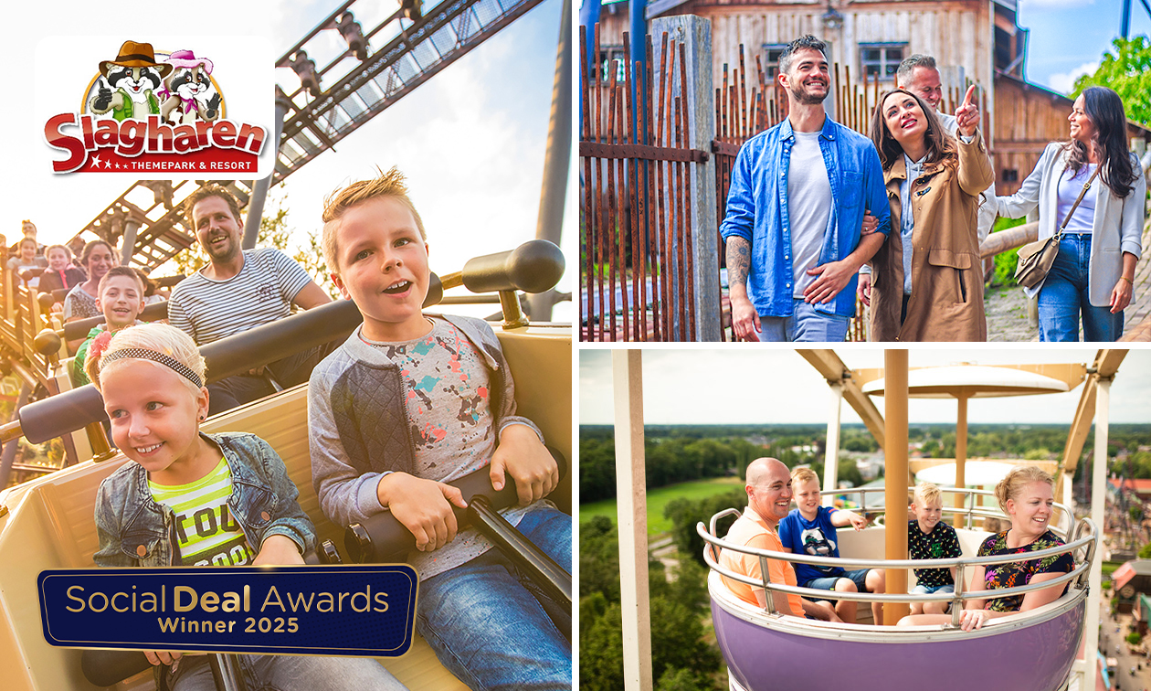 Accès illimité au parc d'attractions Slagharen