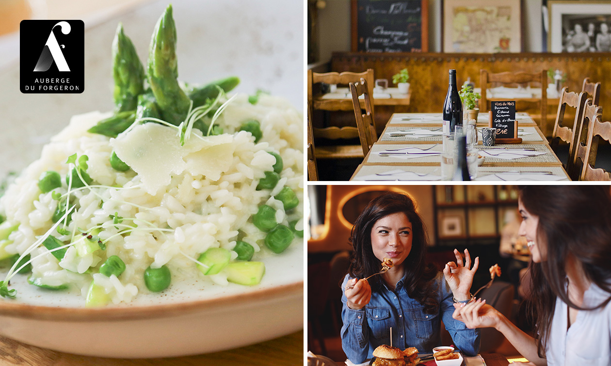 Menu bistro en 2 ou 3 services à la carte près de Lille