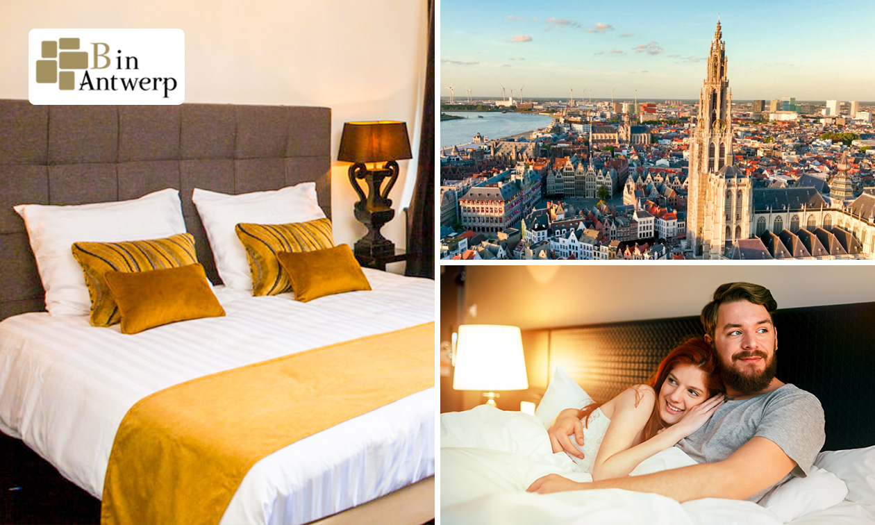 Nuit pour 2 + check-out tardif à Anvers
