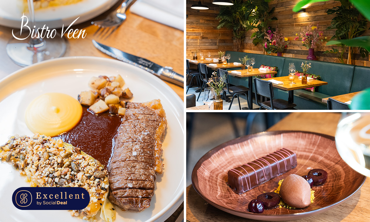 3-gangenlunch of -diner van de chef + evt. aperitief, wijnarrangement en meer