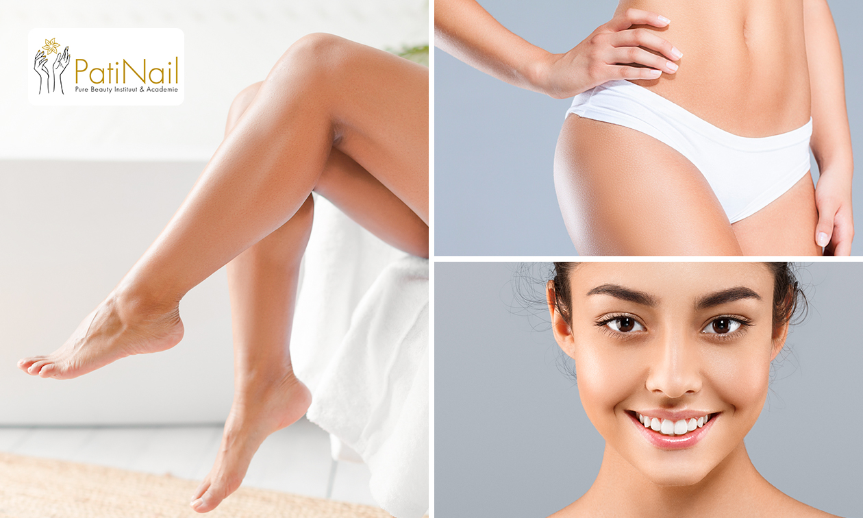 6 laser-ontharingsbehandelingen voor zone naar keuze