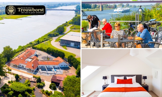 2 nuits (de 2 à 4 personnes) + verre de bienvenue à Rhenen