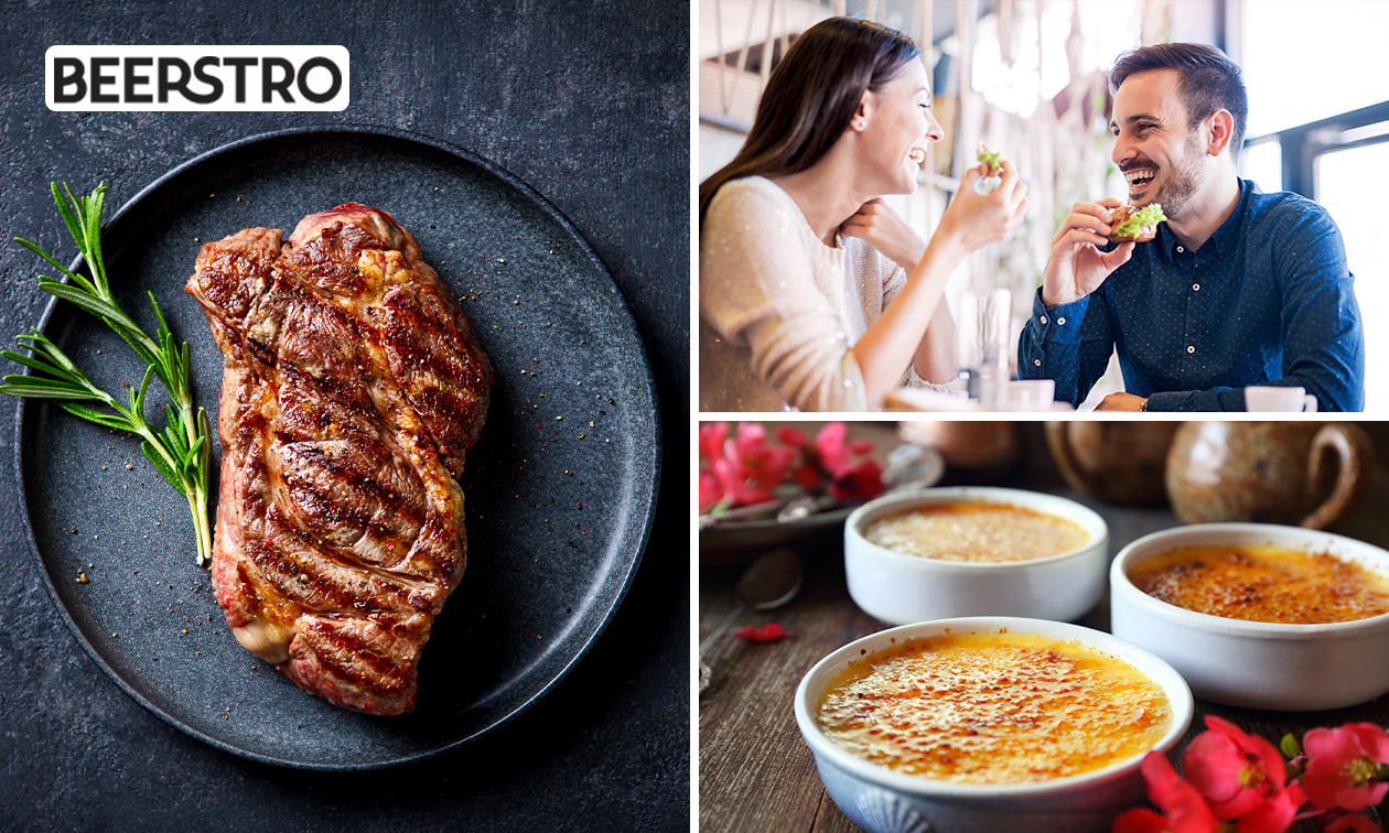 Menu en 2 ou 3 services à la carte à Lille