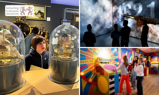 Entree voor het Belasting & Douane Museum