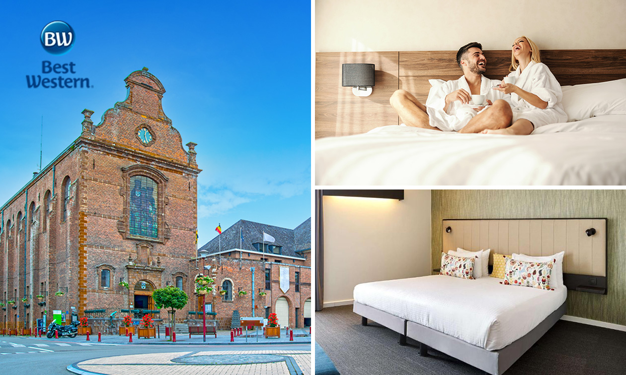 Nuit pour 2 + petit-déjeuner + check-out tardif + verre de bienvenue à Wavre