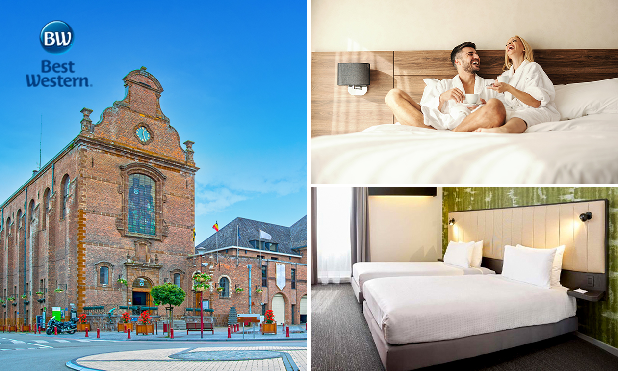 Nuit pour 2 + petit-déjeuner + check-out tardif + verre de bienvenue à Wavre