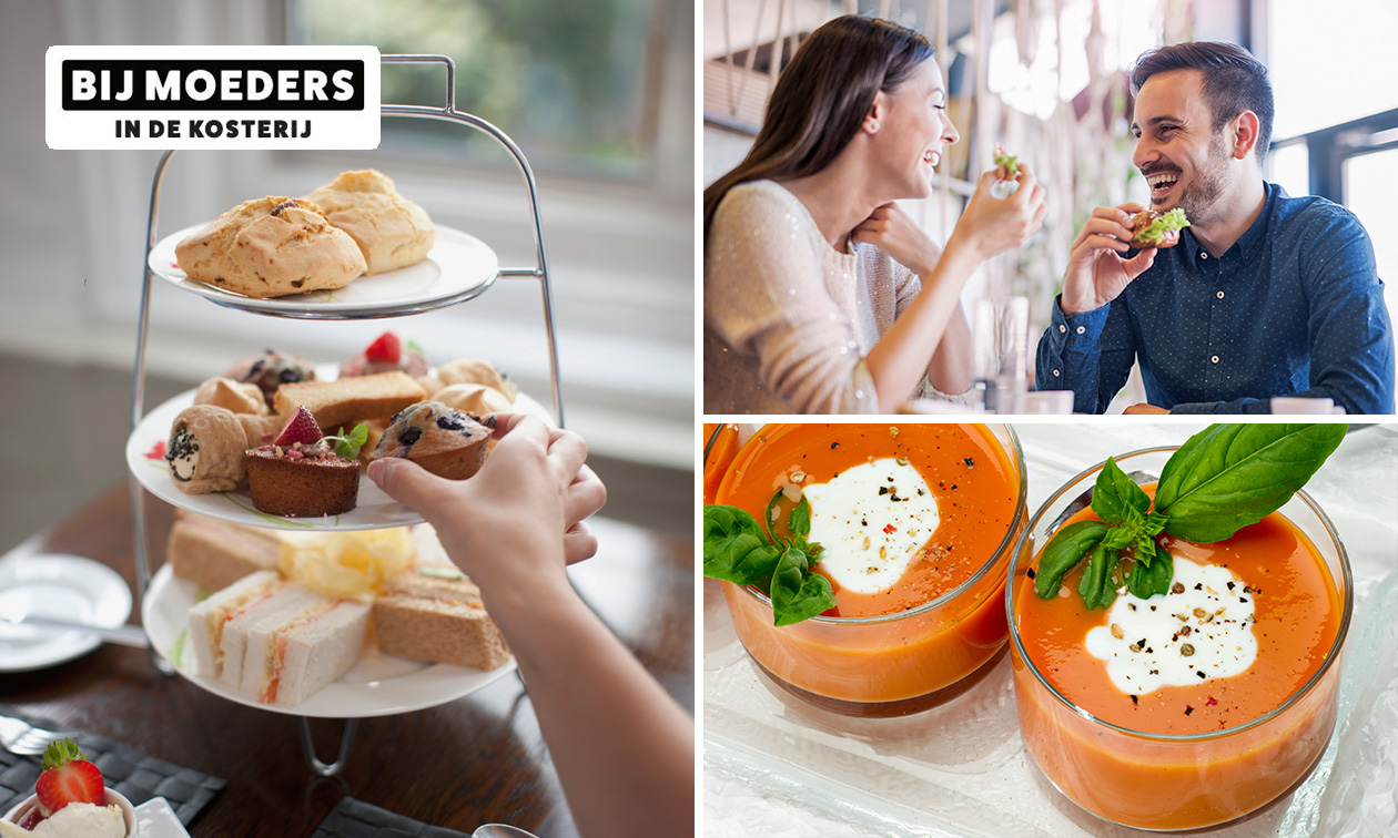 High tea (2 uur) bij Bij Moeders
