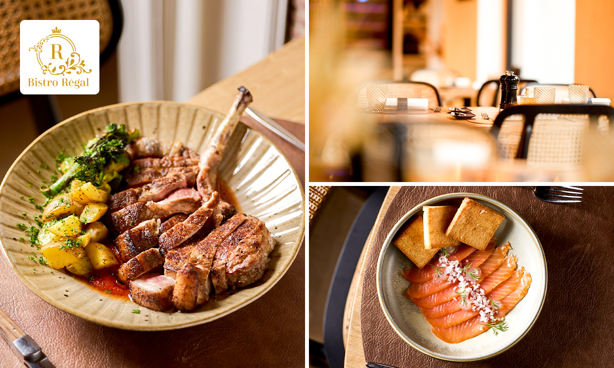 3-gangenlunch of -diner a la carte in het centrum van Avelgem