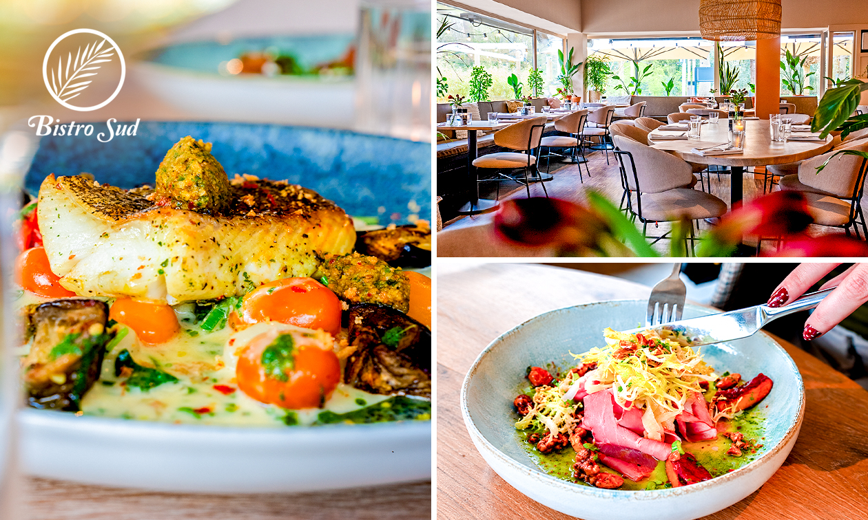 3-gangendiner à la carte bij Bistro Sud in Haarlem