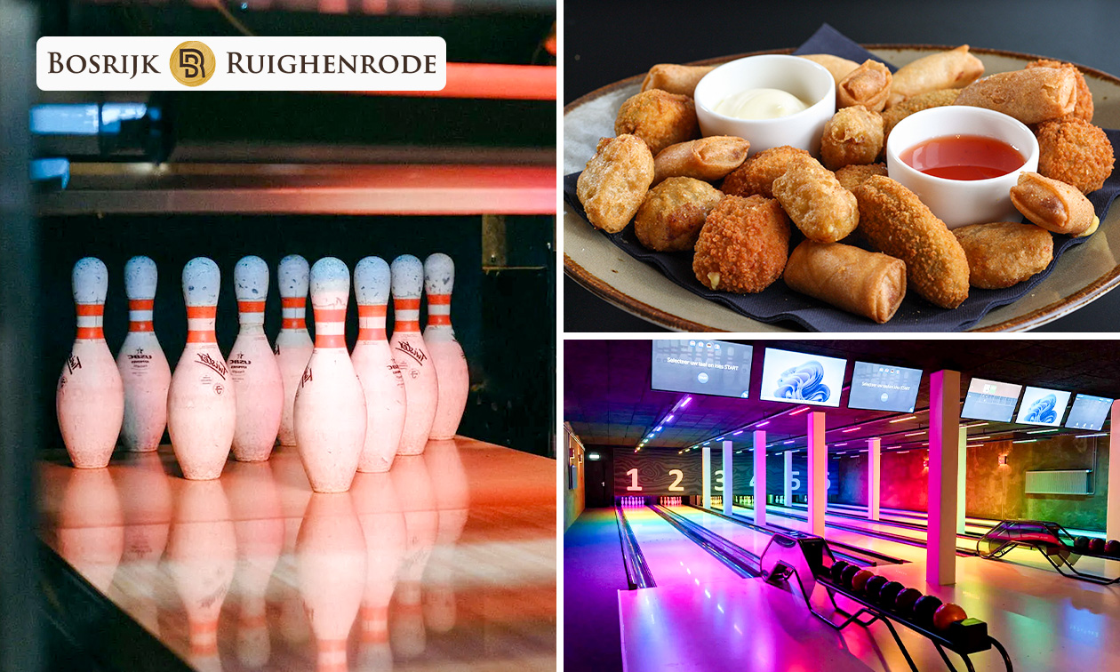 1 of 2 uur bowlen + 10 stuks bittergarnituur in Lochem