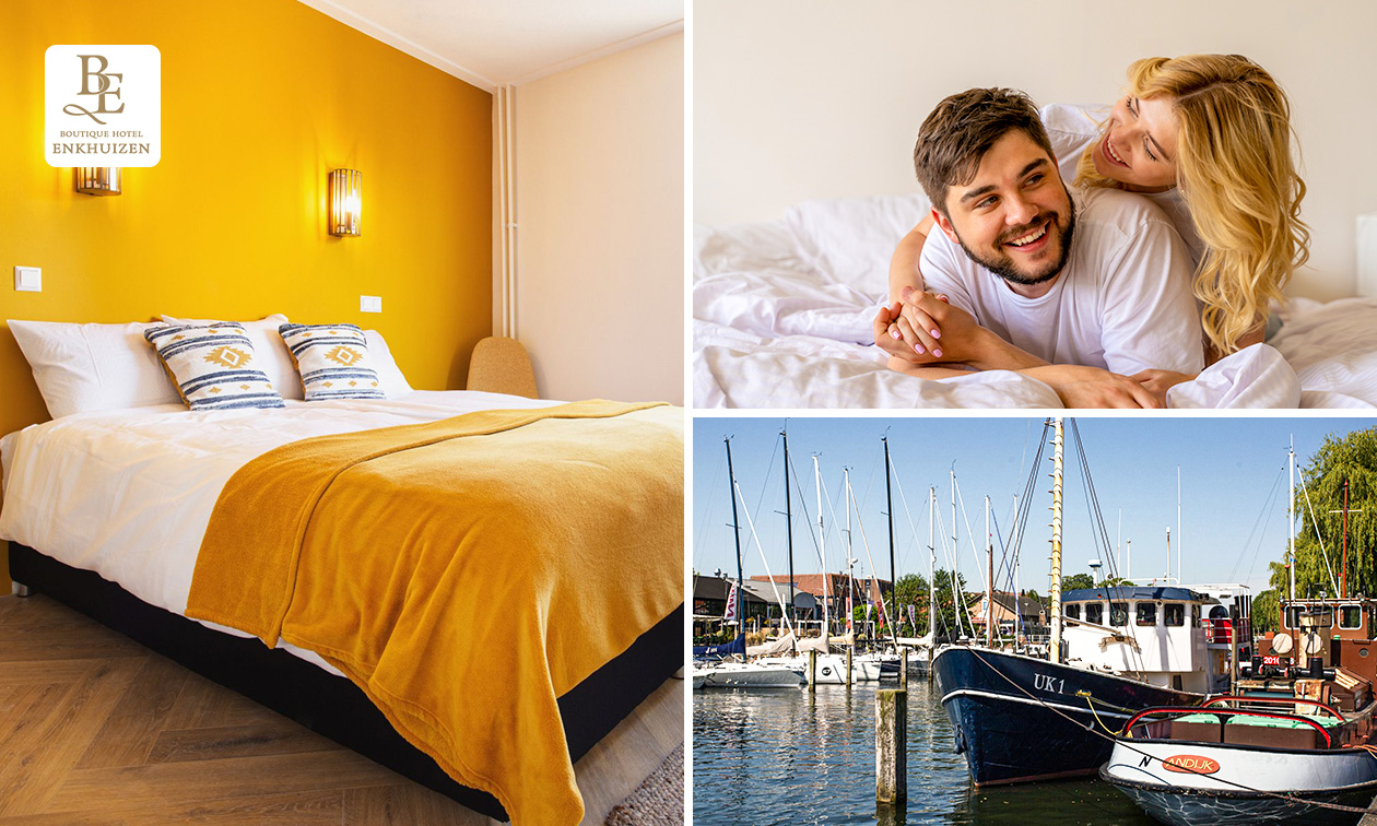 Nuit(s) pour 2 + petit-déjeuner + verre de bienvenue + check-out tardif inclus à Enkhuizen