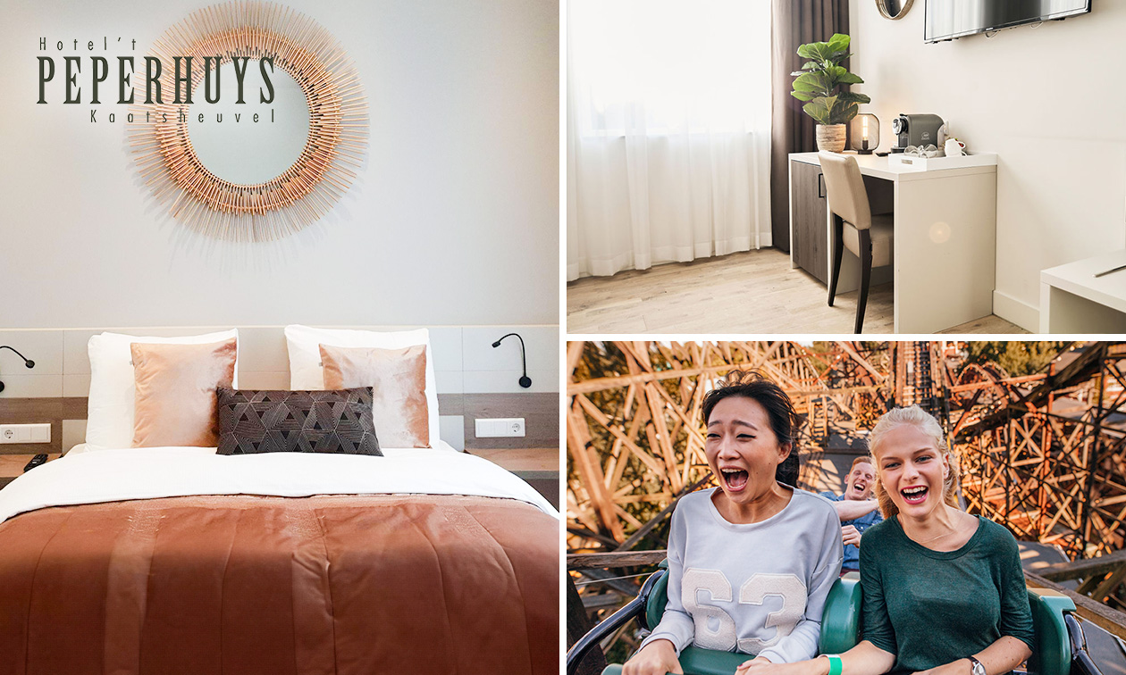 Nuit pour 2 + petit-déjeuner + Efteling et plus encore au Boutique Hotel 't Peperhuys