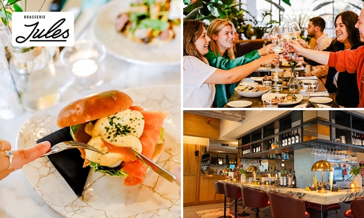 2-gangen keuzelunch bij Brasserie Jules Rotterdam