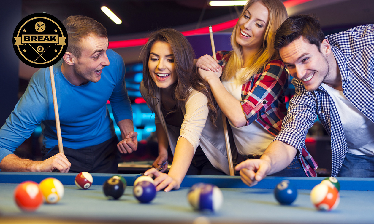 Billard (2 Stunden) + Snack in Wuppertal