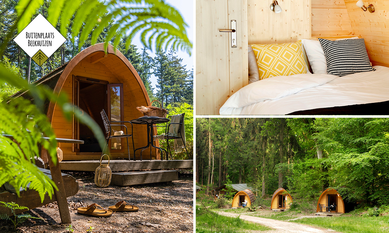 Nuit(s) pour 2 dans un Pod ou Lodgetent XL (2-7 pers.)