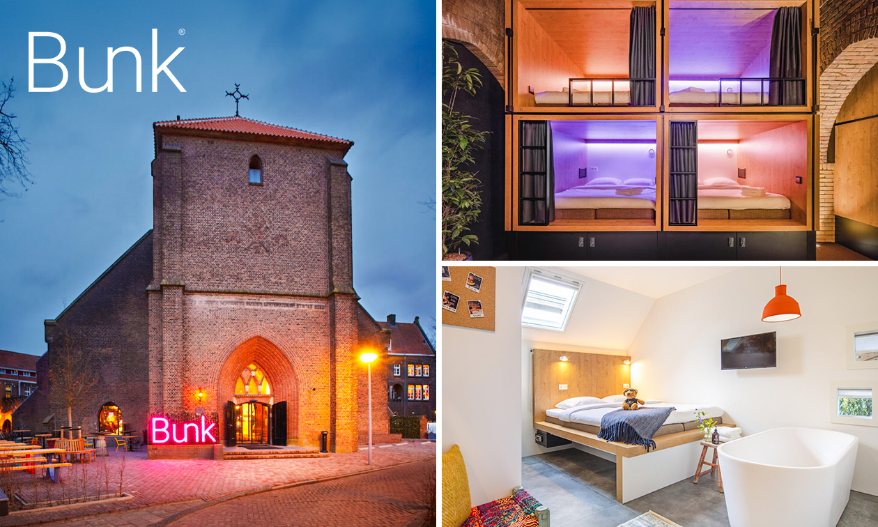 Nuit pour 1 ou 2 + petit-déjeuner à Amsterdam