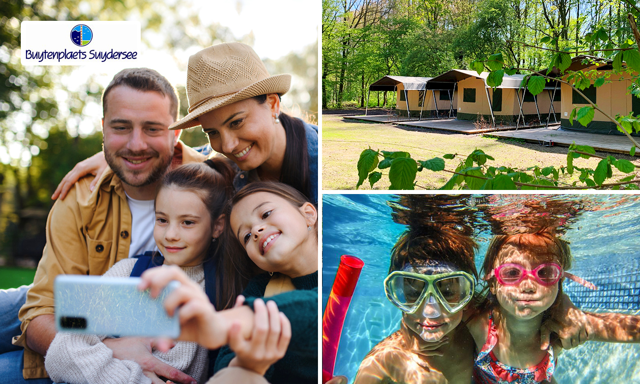 Nuit(s) pour 2 à 4 en tente safari ou roulotte + pack de bienvenue