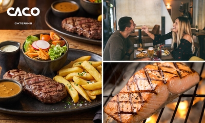 Menu en 2 ou 3 services au choix chez Caco Food