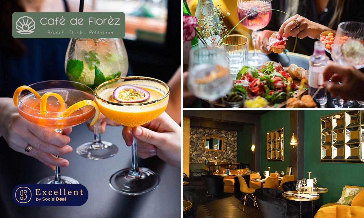 Borrelplank en/of drankjes naar keuze bij Café de Florèz
