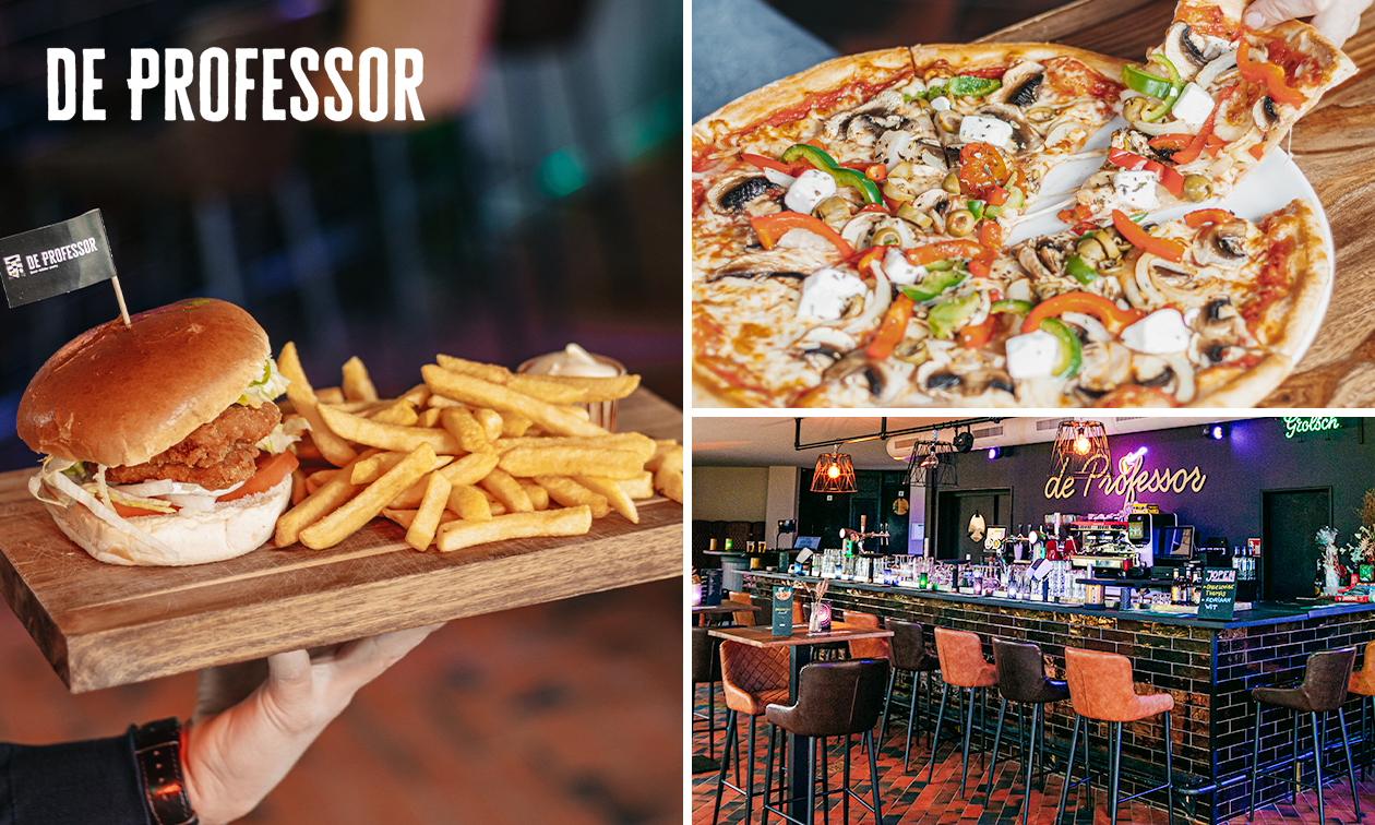 2- of 3-gangen keuzediner bij Café de Professor