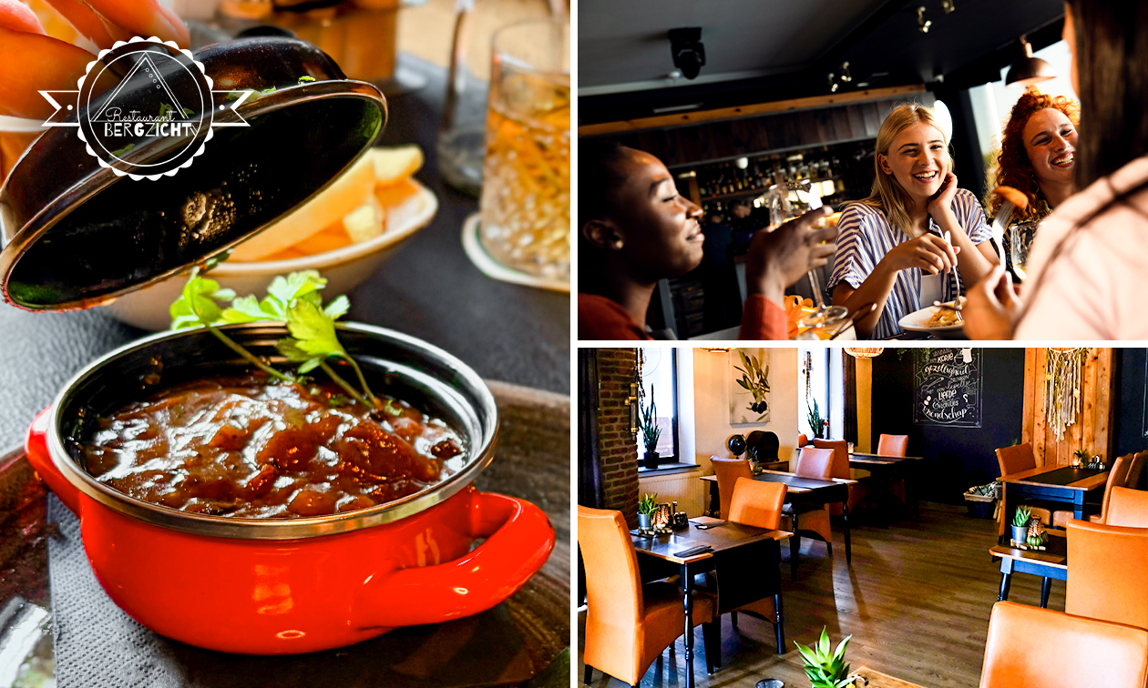 3-gangen keuzediner bij Café Restaurant Bergzicht