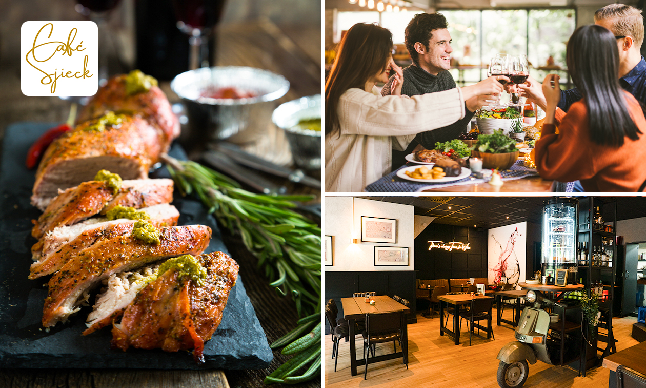 3-gangen keuzediner bij Café Sjieck