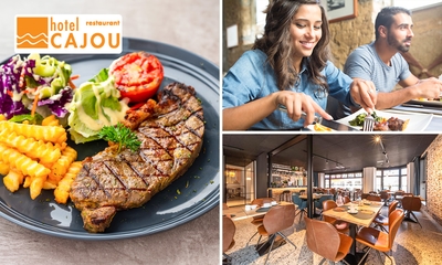 Menu en 3 services au choix au Restaurant Cajou