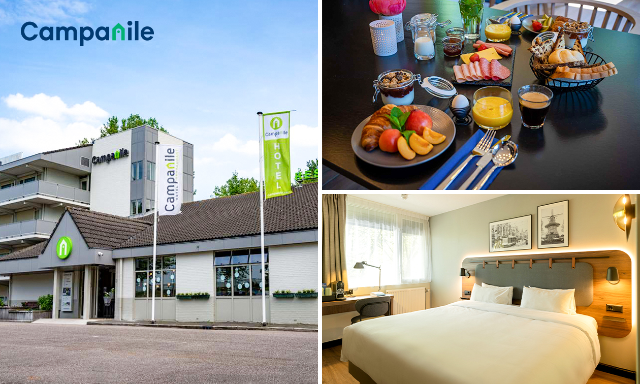 Nuit pour 2 + petit-déjeuner + snack de bienvenue + au Gaasperpark à Amsterdam