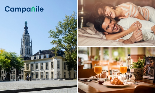 Nuit pour 2 + petit-déjeuner + snacks de bienvenue à Bréda