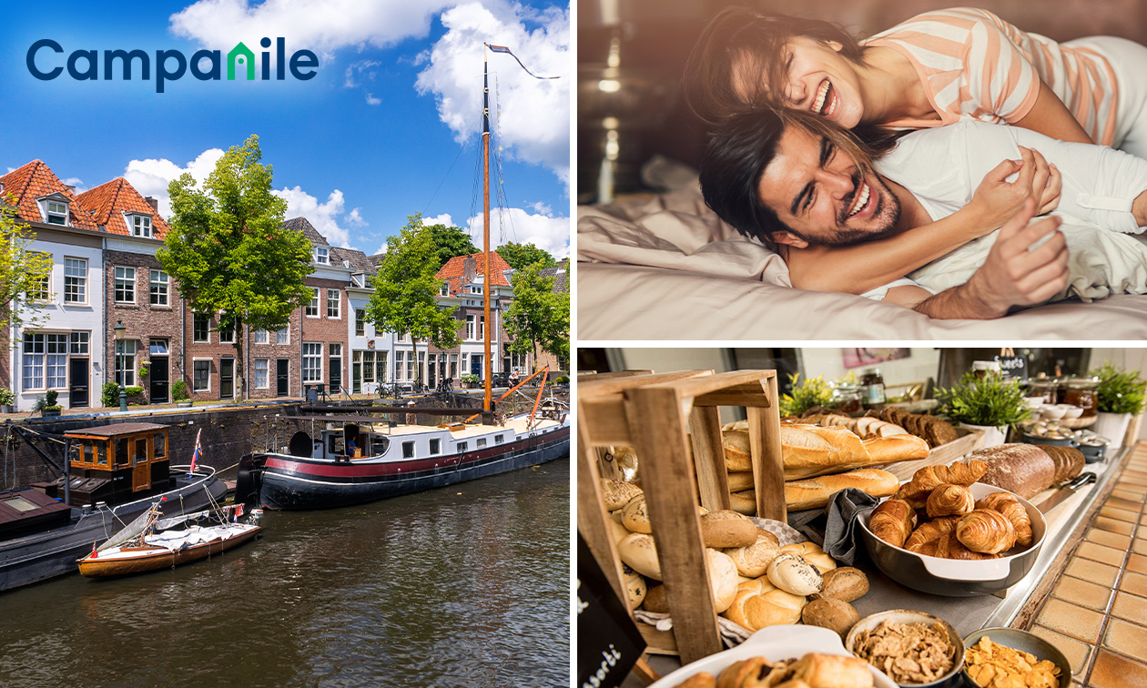 Nuit pour 2 + petit-déjeuner + snacks de bienvenue à Bois-le-Duc