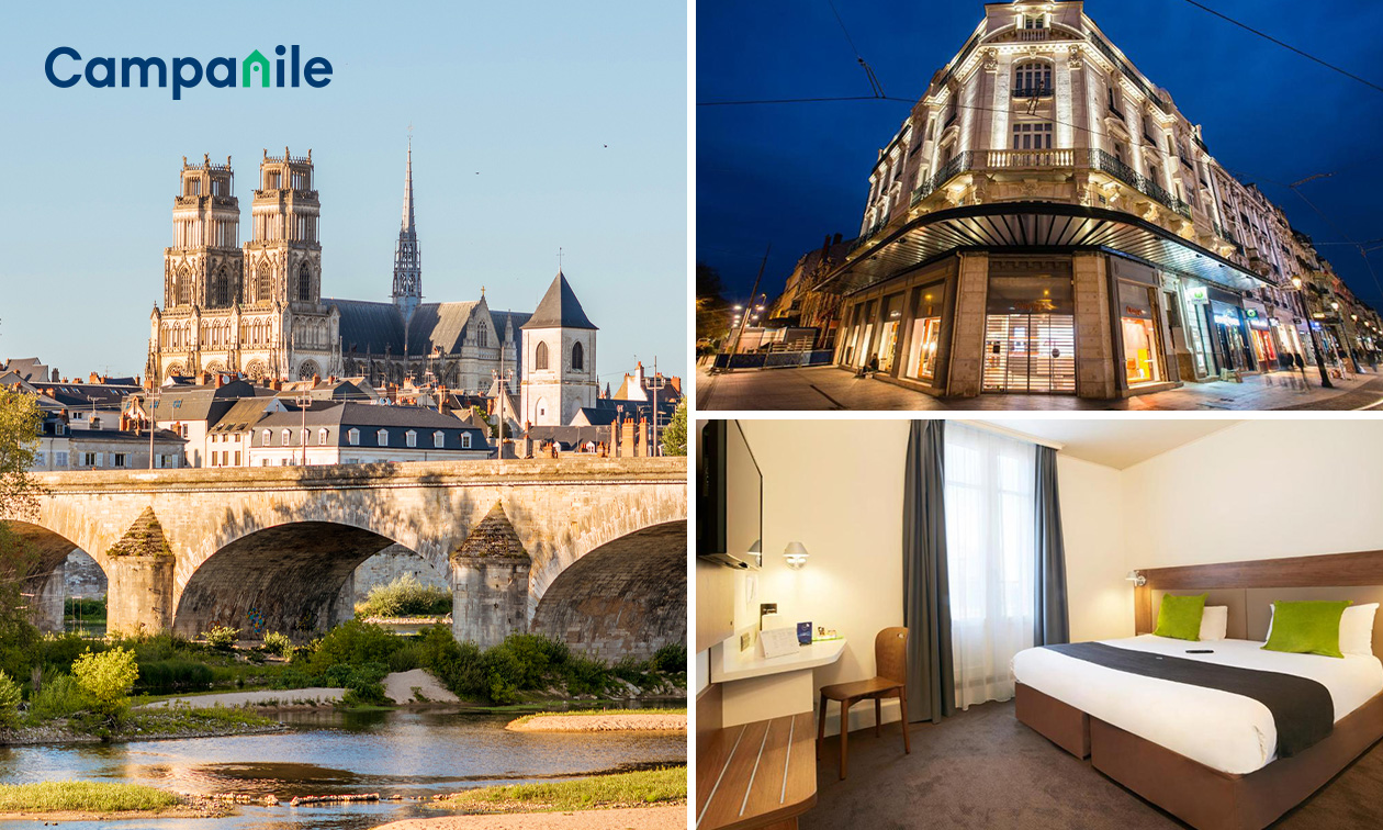 Nuit pour 2 + petit-déjeuner + check-in anticipé à Orléans