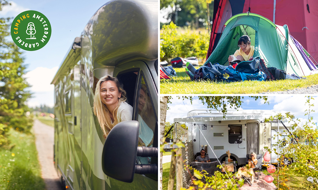 Emplacement pour camping-car, caravane ou tente pour 1, 2 ou 3 nuit(s) (2 pers.) à Amsterdam