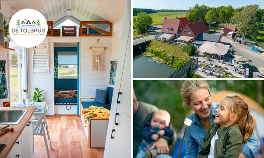 (Long) week-end ou demi-semaine en tiny house ou tente safari (4 à 6 pers.)