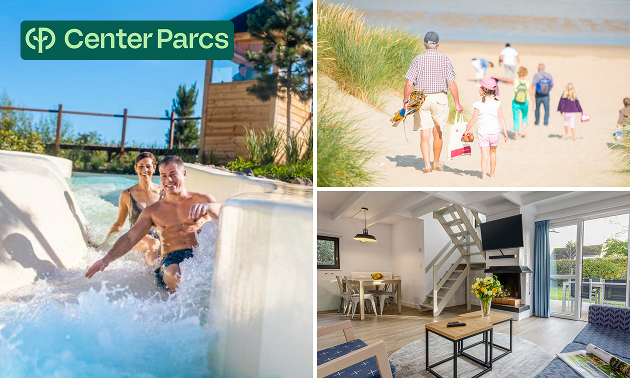 3 ou 4 nuits pour 2 ou 4 à Center Parcs