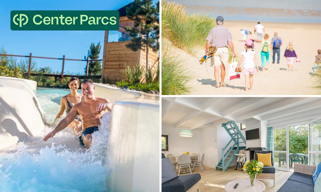 3 ou 4 nuits pour 2 ou 4 à Center Parcs
