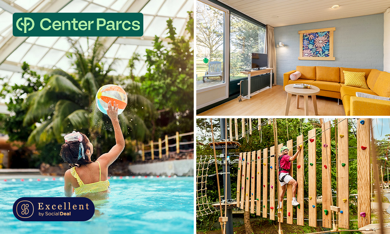 Demi-semaine ou week-end pour 4 personnes au Center Parcs De Kempervennen