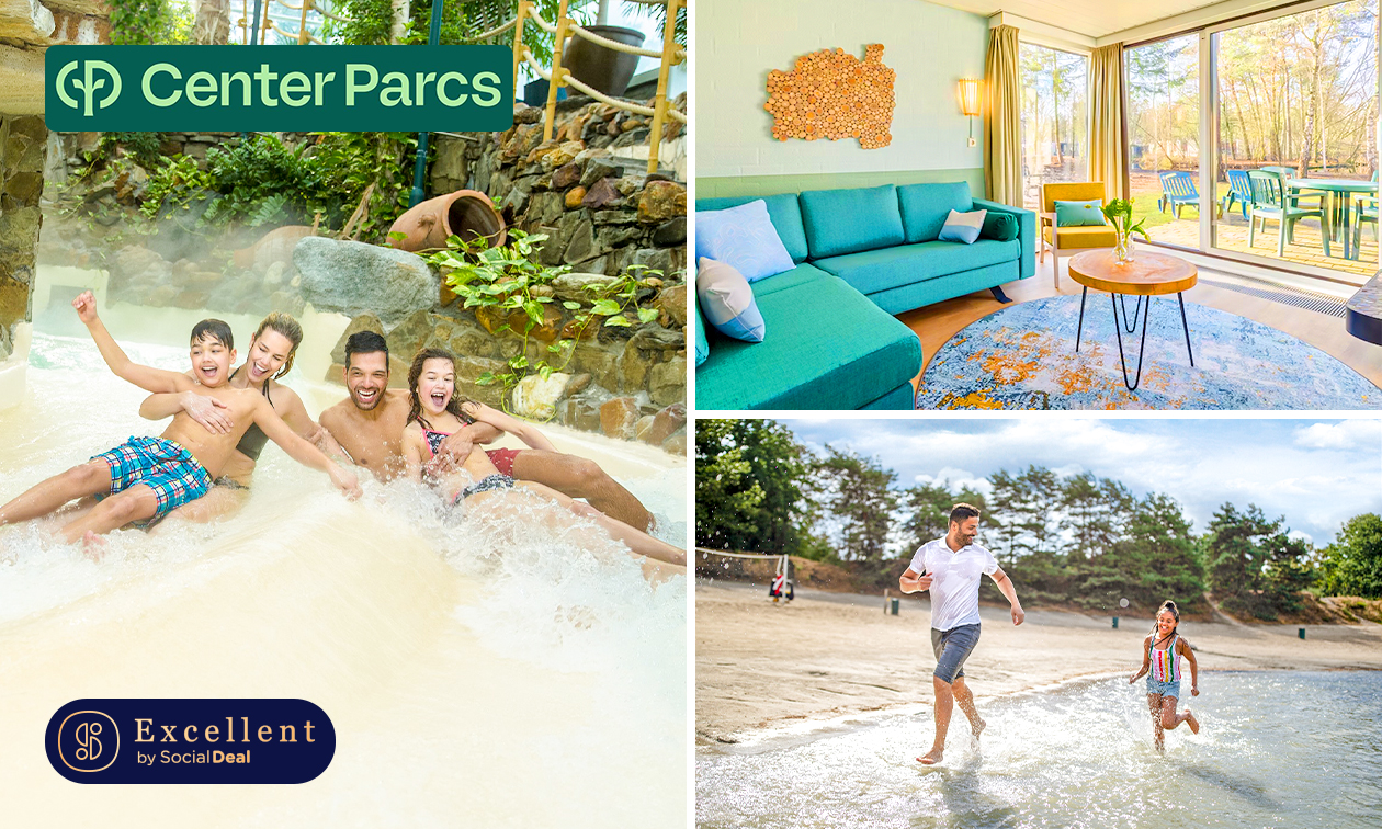 2, 3 ou 4 nuits pour 4 à 6 personnes au Center Parcs De Kempervennen