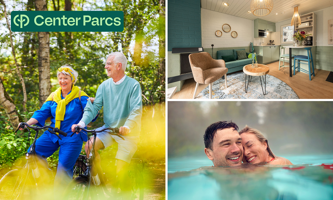 2, 3 ou 4 nuits pour 2 au Center Parcs Erperheide